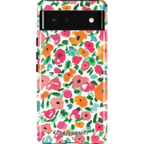 Bouffants and Broken Hearts Watercolor Floral Google Pixel 6 Case